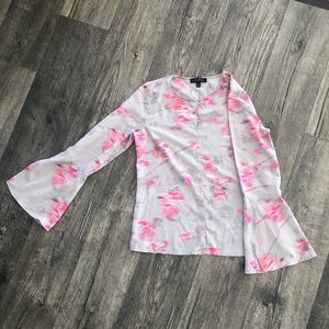 Banana Republic- Blouse with Bell Sleeves